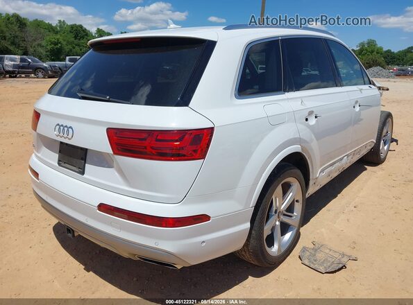WA1VAAF72KD007969 2019 AUDI Q7 White Tył prawy