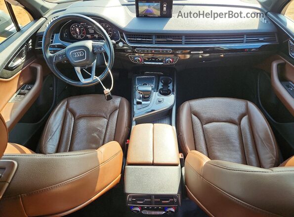 WA1VAAF73HD057563 2017 AUDI Q7 Серый Вид панели приборов