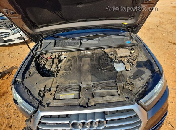 WA1VAAF73HD057563 2017 AUDI Q7 Серый Вид подкапотного пространства