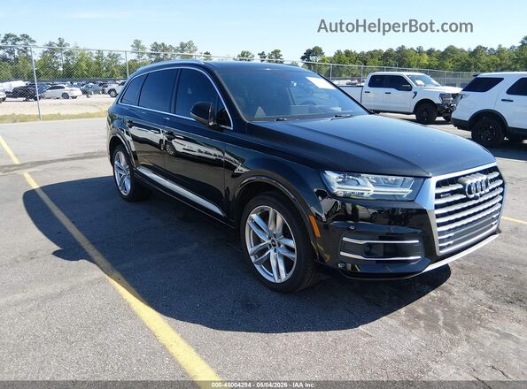 WA1VAAF73JD053938 2018 AUDI Q7 Black Առջևի աջ