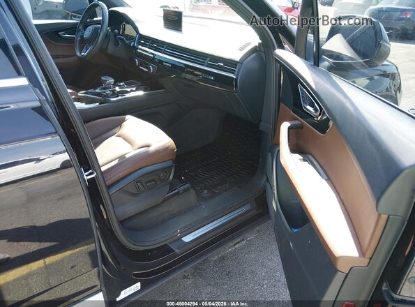 WA1VAAF73JD053938 2018 AUDI Q7 Black Սալոնի դիմացի տեսք