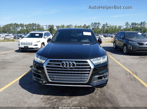 WA1VAAF73JD053938 2018 AUDI Q7 Black Սարքավորումների վահանակի տեսք