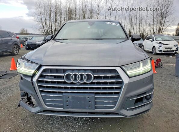 WA1VAAF74HD006802 2017 AUDI Q7 Gray Вид спереду