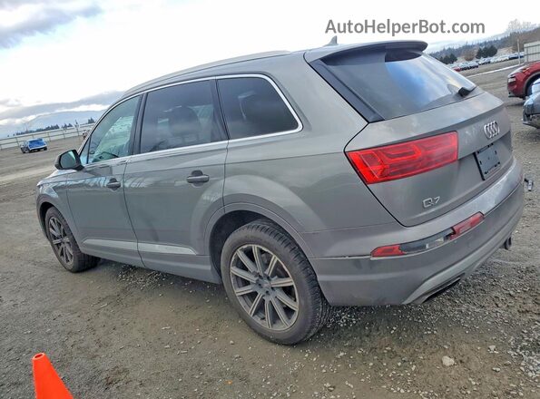 WA1VAAF74HD006802 2017 AUDI Q7 Gray Задня ліва чверть