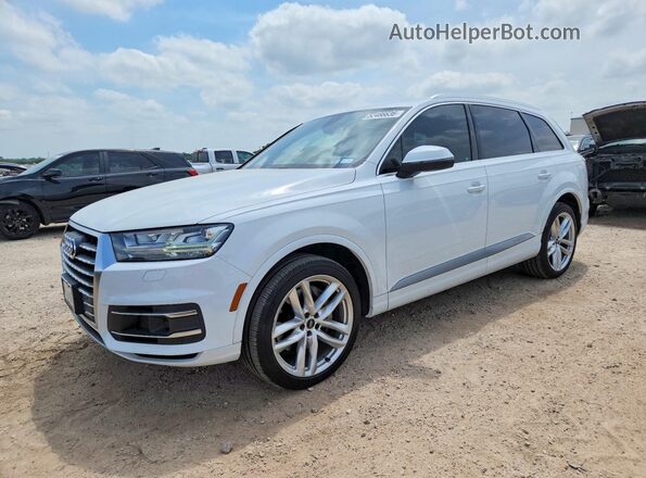 WA1VAAF76HD019549 2017 AUDI Q7 White Передня ліва чверть