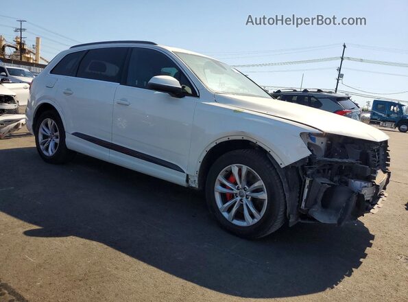 WA1VAAF76HD021611 2017 AUDI Q7 Белый Передняя правая четверть