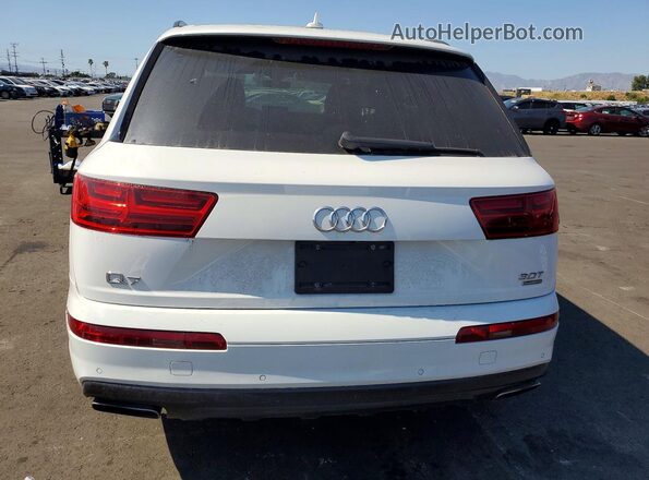 WA1VAAF76HD021611 2017 AUDI Q7 Белый Вид сзади