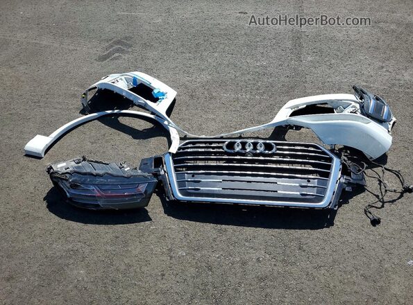 WA1VAAF76HD021611 2017 AUDI Q7 Белый Вид наклейки с VIN-кодом
