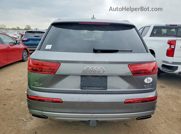 WA1VAAF76HD046945 2017 AUDI Q7 Gray უკანა ხედი