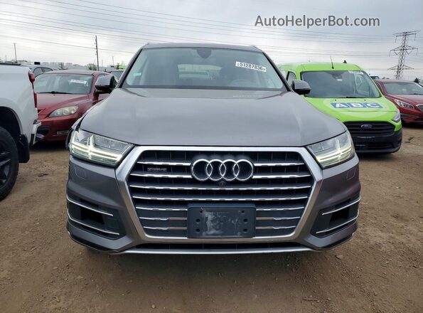 WA1VAAF76HD046945 2017 AUDI Q7 Gray წინა ხედი