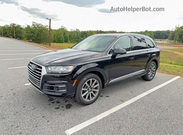WA1VAAF76HD057153 2017 AUDI Q7 Black Задня ліва чверть