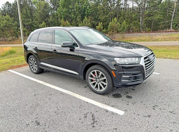 WA1VAAF76HD057153 2017 AUDI Q7 Black Передня ліва чверть