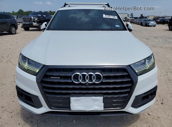 WA1VAAF78JD014794 2018 AUDI Q7 Белый Вид спереди