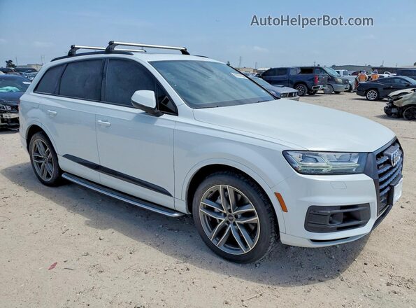 WA1VAAF78JD014794 2018 AUDI Q7 Белый Передняя правая четверть
