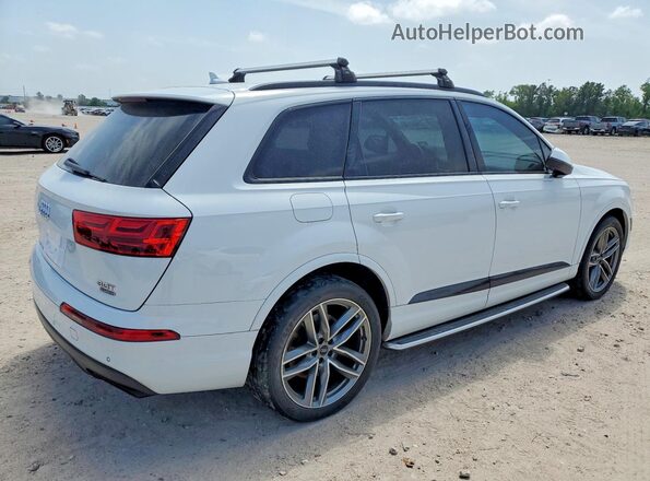 WA1VAAF78JD014794 2018 AUDI Q7 Белый Задняя правая четверть