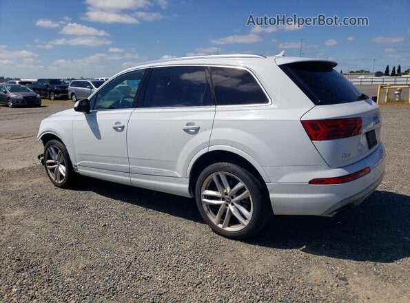 WA1VAAF78JD017985 2018 AUDI Q7 Белый Задняя левая четверть