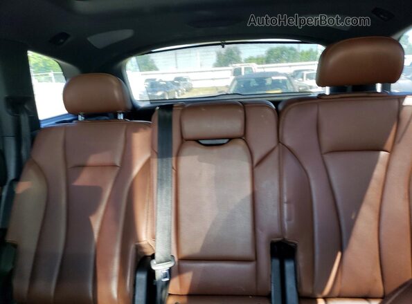 WA1VAAF78JD017985 2018 AUDI Q7 Белый Вид задних сидений