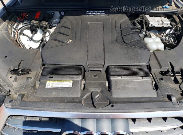 WA1VAAF78JD017985 2018 AUDI Q7 Белый Вид подкапотного пространства