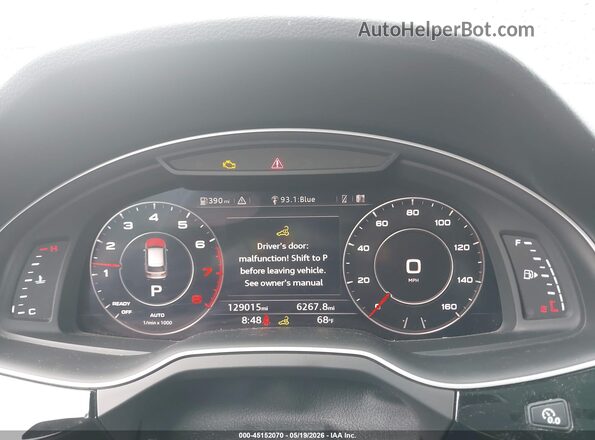 WA1VAAF78JD025293 2018 AUDI Q7 Черный Вид задних сидений