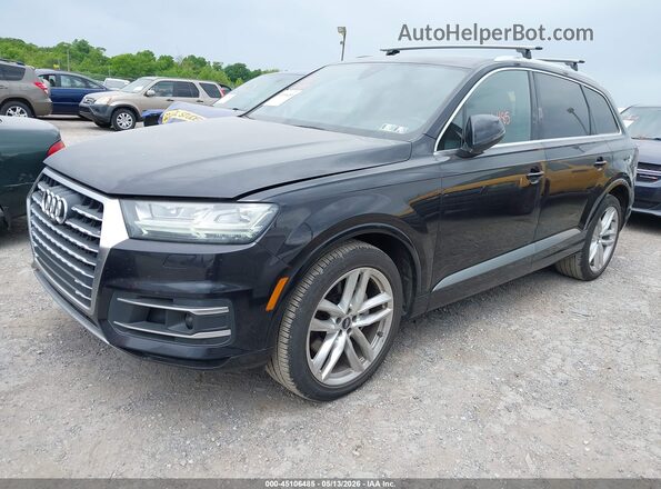 WA1VAAF78JD043146 2018 AUDI Q7 Black Przód lewy