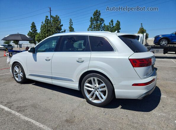 WA1VAAF7XHD013382 2017 AUDI Q7 White Tył lewy
