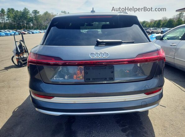 WA1VAAGE3KB006838 2019 AUDI E-TRON Charcoal Vista trasera