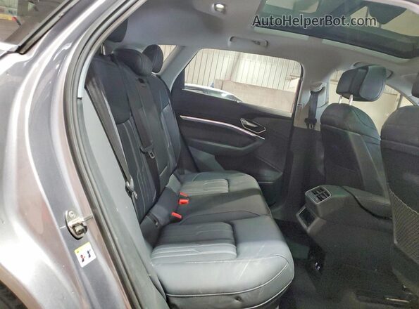 WA1VAAGE3MB018135 2021 AUDI E-TRON Серый Вид задней части салона