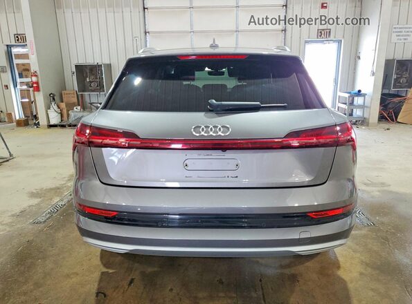 WA1VAAGE3MB018135 2021 AUDI E-TRON Серый Вид сзади
