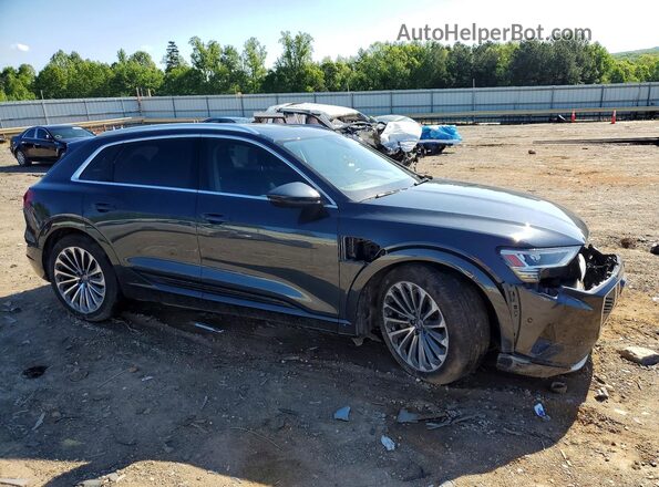 WA1VAAGE7KB024775 2019 AUDI E-TRON Серый Передняя правая четверть