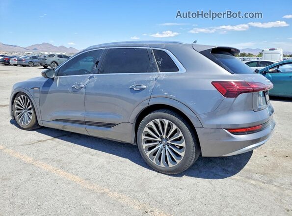 WA1VAAGE7KB024954 2019 AUDI E-TRON Silver Rear left