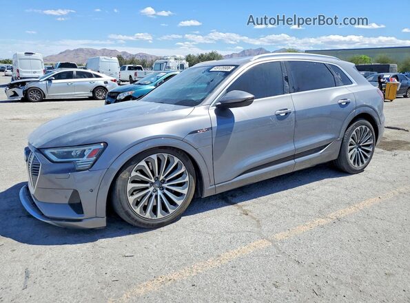 WA1VAAGE7KB024954 2019 AUDI E-TRON Silver Front left