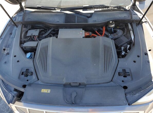 WA1VAAGE7KB024954 2019 AUDI E-TRON Silver Engine compartment view