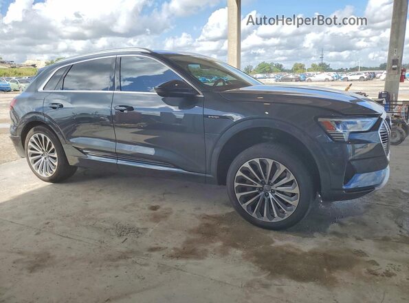 WA1VAAGEXKB023023 2019 AUDI E-TRON Gray Przód prawy