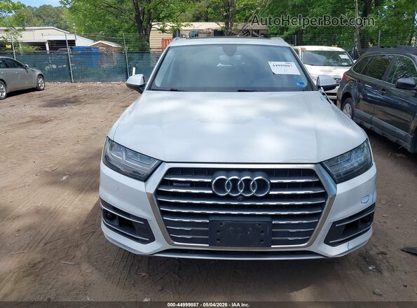 WA1VABF70HD017611 2017 AUDI Q7 White Vista del cuadro de instrumentos
