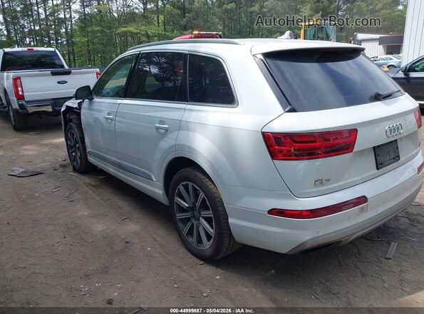 WA1VABF70HD017611 2017 AUDI Q7 White Trasero izquierdo