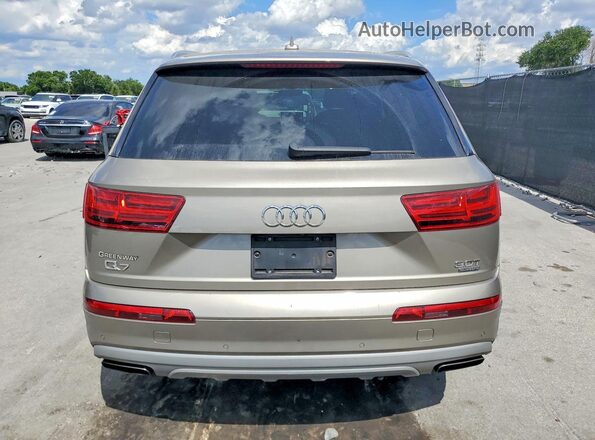 WA1VABF72HD033308 2017 AUDI Q7 Бежевый Вид сзади