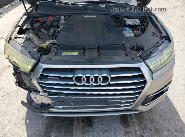 WA1VABF72HD033308 2017 AUDI Q7 Бежевый Вид подкапотного пространства
