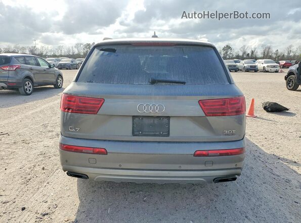 WA1VABF72JD009581 2018 AUDI Q7 Gray Widok z tyłu