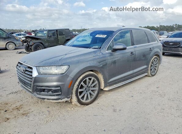 WA1VABF72JD009581 2018 AUDI Q7 Gray Przód lewy