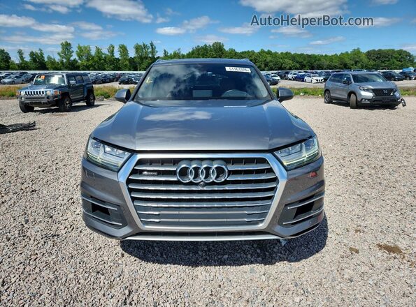WA1VABF74HD034119 2017 AUDI Q7 Gray Front view