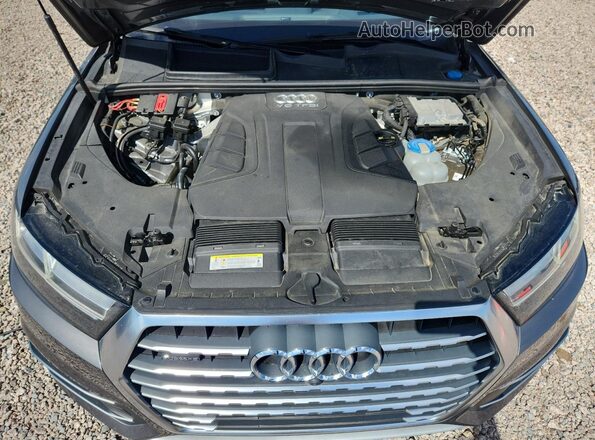 WA1VABF74HD034119 2017 AUDI Q7 Gray Engine compartment view