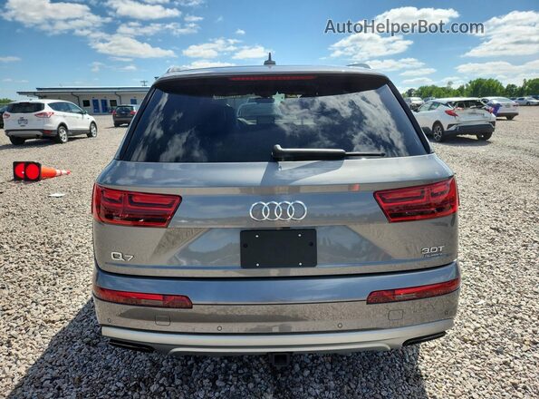 WA1VABF74HD034119 2017 AUDI Q7 Gray Rear view