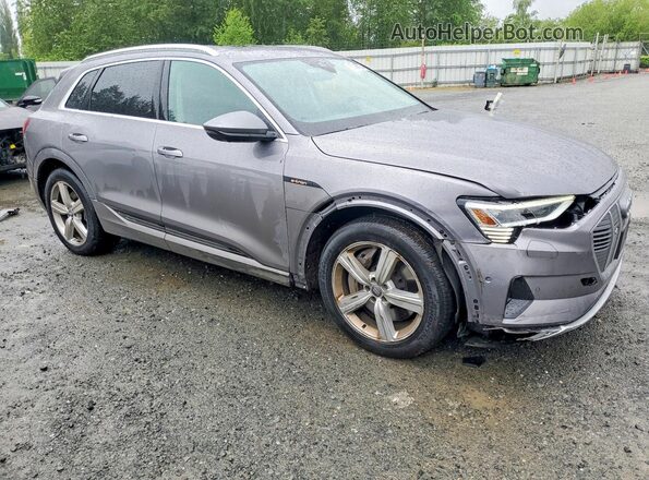 WA1VABGE2KB020767 2019 AUDI E-TRON Серый Передняя правая четверть