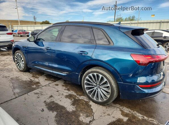 WA1VABGE3KB021877 2019 AUDI E-TRON Бирюзовый Задняя левая четверть