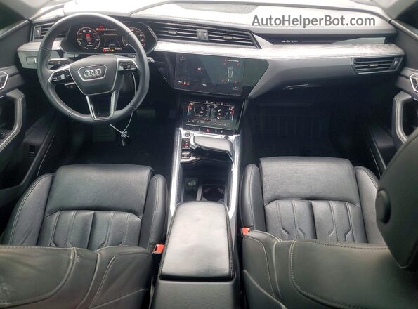 WA1VABGE4NB040748 2022 AUDI E-TRON Black Вид панелі приладів