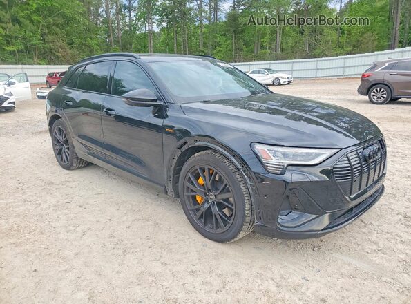 WA1VABGE4NB040748 2022 AUDI E-TRON Black Передня права чверть