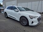 2019 Audi E-tron Prestige White vin: WA1VABGE5KB018110