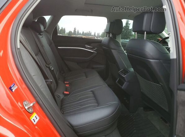 WA1VABGE8KB011412 2019 AUDI E-TRON Оранжевый Вид задней части салона