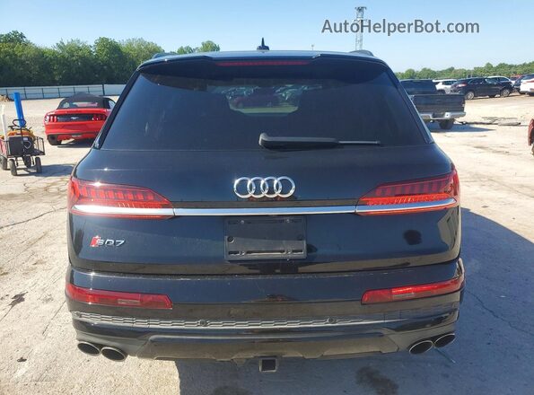 WA1VWAF75LD012747 2020 AUDI SQ7 Black Widok z tyłu