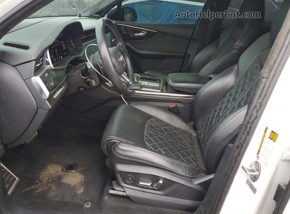 WA1VWAF76LD012871 2020 AUDI SQ7 Белый Вид салона спереди